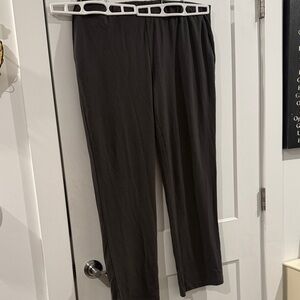 J. Jill Wide Leg Pants in Charcoal Black